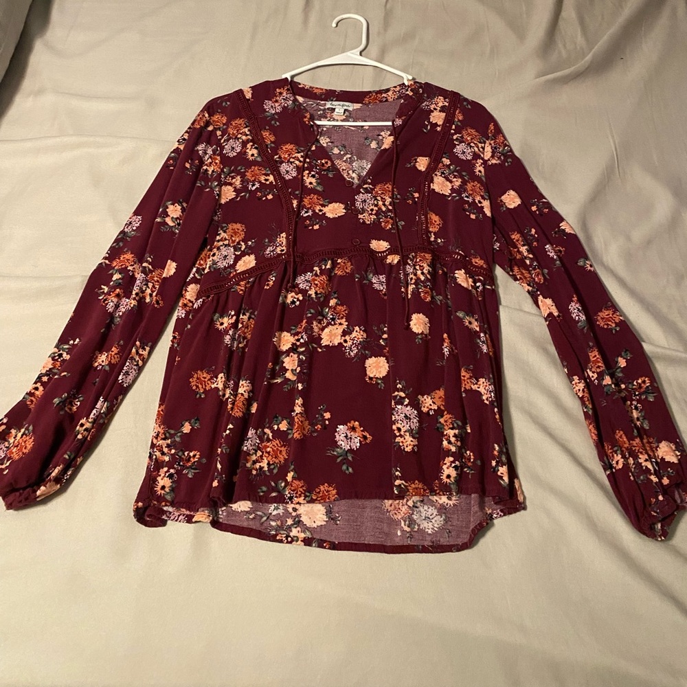 Kohls floral shirt